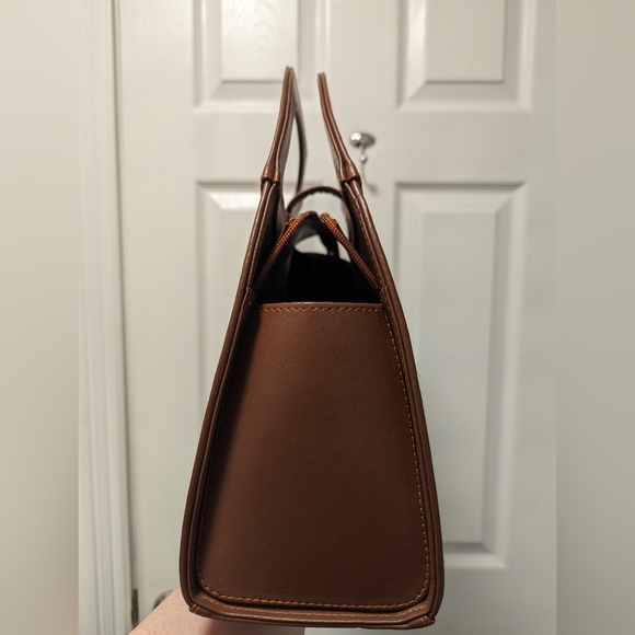 Large Rounded Handbag | Le Sac | Two Toned Rattan - Picture 7 of 10